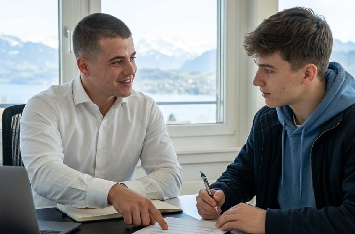 evaluando para trabajo en suiza