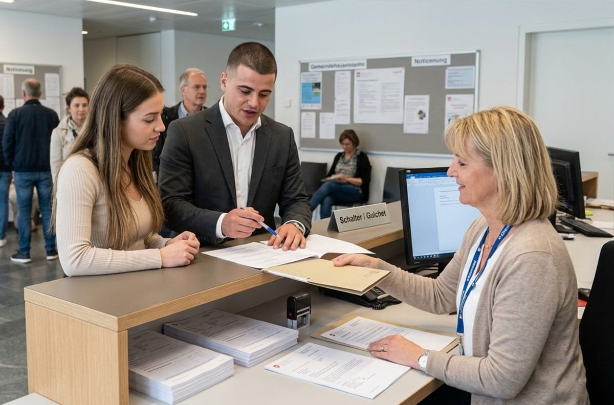 te guiamos en suiza con los tramites